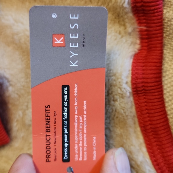 Kyeese Dog Moose Costume or PJs โ 2XL โ Fleece โ NWT โ Super Soft! Cute ๐ซ โ - Picture 3 of 16